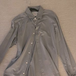 Mizzen + Main XL Button Down. Black and White. Spinnaker Collection